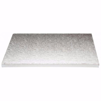 Heavy Duty Rectangular Masonite Foil Cake Boards 700mm(L) 400mm(W) x 6mm(H) - Packet of 10