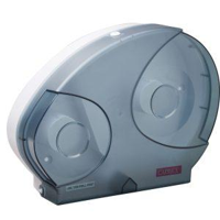 Dispenser for Jumbo ABS Plastic Toilet Paper With Reserve - Each