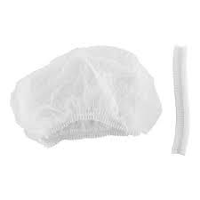 Bouffant Disposable Hair Nets White 21"- Box of 1,000