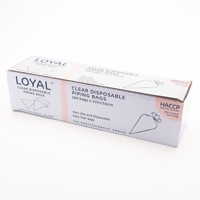 Clear Disposable Piping / Icing Bags 22" / 550mm - Box of 100