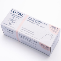 Clear Disposable Piping / Icing Bags 12" / 300mm - Box of 200