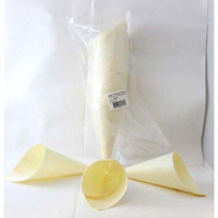 Wooden Cone 6cm x 17cm - PACK=50 / BOX=250