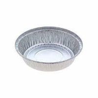 Medium Round Bavarian Foil Trays 750ml 181mm Diameter 38mm(H) (5318) - Box of 600