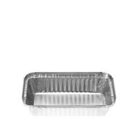 Medium Flan Rectangular Foil Tray 445ml 183mm Diameter 20mm(H) (4118) - Box of 1,100 (**Special Orde