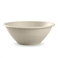 BioPak Bio Cane Natural Bowl 40oz /1,180ml Capacity 196mm Diameter x 75mm(H) - SLEEVE=50 / BOX=400