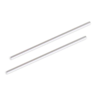 Future Friendly White 3 Ply Regular Paper Straws - SLEEVE=250 / BOX=2,500
