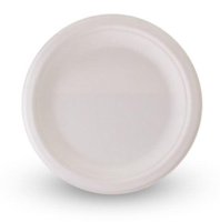 Future Friendly 6" Round Sugarcane Plate - PACKET=50 / BOX=1,000