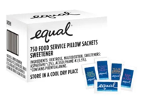 Equal Sugar Sweetener Sticks - Pack of 750