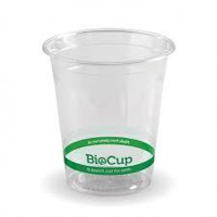 BioPak PLA Compostable Clear Cup 200ml - Box of 1,000