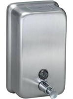 Stainless Steel Premium Vertical Soap Dispenser 1,200ml - Each