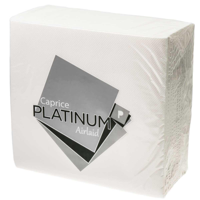 White Airlaid Linen Feel Premium Redifold 1/8 GT Dinner Napkin - Carton of 250