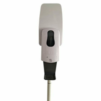 Automatic Hand Sanitiser Station with Stand and 1,000ml Dispenser in White (easy fill) - Set (base,
