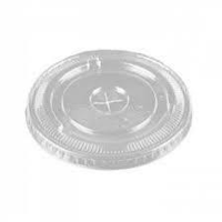 Clear Plastic RPET Flat Lid 78mm to suit 10z-10oz Clarity RPET Cups - SLEEVE=100 / BOX=2,000