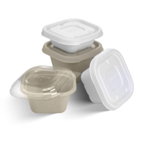 Takeaway Reusable Food Storage Container 480ml With Lid (8316) - Box of 150