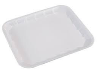 White Foam Deep Butchers Tray 360mm(L) x 290mm(W) x 30mm(H) (TW1114) - Box of 200