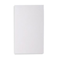 White Writing Pads  3" x 5" / 75mm(W) x 125mm(L) - PACKET=10 / BOX=100