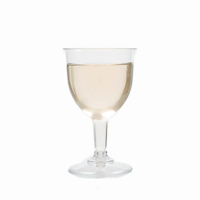 ROMAX Eco Friendly Premium Stemmed Wine Glasses 125ml - Box of 100