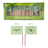 Food Marker Vegan - Box of 500
