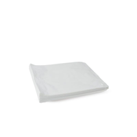2 Square White Printed "Donuts Enjoy" Paper Bags 205mm(L) x 207mm(W) - Pack of 500