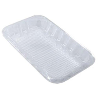 Liquid Lock RPET Trays for Meat / Produce 8"(W) x 5"(L) x 35mm(H) - Box of 560