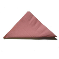 Pink 2 Ply Dinner Serviettes 1/4 Fold 400mm x 400mm - Box of 1,000