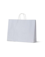 Medium / Midi Boutique Bags White - Box of 250