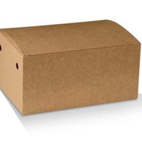 Greenmark SBF Eco Series Brown Family Snack Boxes Cardboard 210mm(L) x 140mm(W) x 102mm(H) - Box of