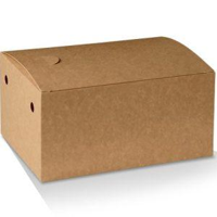 Greenmark SBL Eco Series Brown Large Snack Boxes Cardboard 190mm(L) x 110mm(W) x 68mm(H) - Box of 25