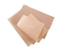 Brown / Natural Unbleached Lunchwrap Greaseproof Paper 6 Cut long 110mm(W) x 400mm(W) - Packet of 3,