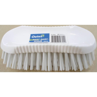Daisy Dairy Scrubbing Brush Poly 20cm with Blue Stiff Bristles - Each