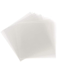 Clear Polypropylene Sheets 300mm x 300mm 30uM - Box of 1,000 (** Special Order **)