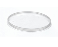 Tamper Evident Clear Round Container Small Lids / 69mm Diameter - Box of 2,000
