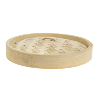 Bamboo Steamer Basket Lid 6" - 50 per Carton