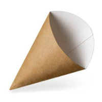 Cardboard Cone Kraft Large - Box of 500