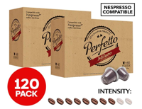 Perfetto Milano Caffitaly Coffee Pods (Blue Box) (for Cafe Italy Pod Machines) - HALFBX=60 / CARTON=