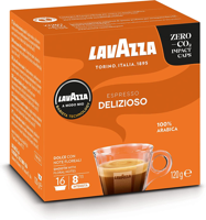 Lavazza A Modo Mio Qualita Coffee Capsules (6 x 16 pack) for Lavazza Pod Machines - Box of 96 (**GST