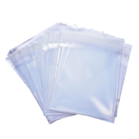BOPP Adhesive Bag 155mm x 155mm + 30mm x 35um PACK=100 / BOX=1,000