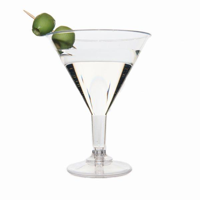 Romax Eco Friendly Premium Clear Bio Cocktail Glasses 100ml - Box of 100