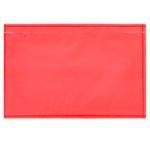 Plain Doculope Packaging Labels with Window Large 235mm x 175mm Red Backed - Box of 500