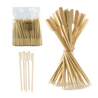 Bamboo 24cm Paddle Skewer - PACK=250 / BOX=5,000