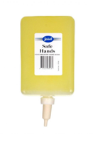 Jasol Safe Hands Premium Hand Cleaner and Sanitiser 1L Cartridge Pods to suit Jasol Brightwell Wall