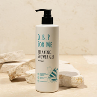 OBP for ME Relaxing Shower Gel 450ml Refillable Floating Pump Pack - Box of 20