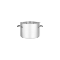 CHEF INOX PREMIER STOCKPOT ALUMINIUM 8.0lt 230x185x4mm (*60808*) =  1 X EACH