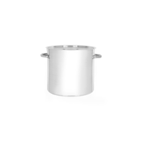 CHEF INOX PREMIER STOCKPOT ALUMINIUM 50.0lt 405x385x4mm (*60850*) =  1 X EACH