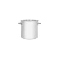 CHEF INOX PREMIER STOCKPOT ALUMINIUM 32.0lt 350x320x4mm (*60832*) =  1 X EACH