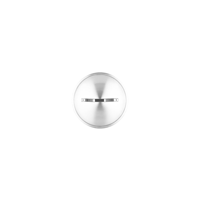 PADERNO S 1100 COVER w/REINFORCED EDGE S/S 140mm (*71481*) =  1 X EACH