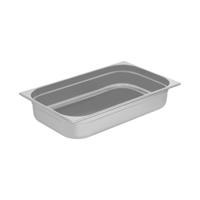 CHEF INOX ANTI-JAM STEAM PAN 1/1 SIZE 530x325x100mm 13.7lt (*52004*) = PACK OF 6 X EACHES