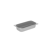 CHEF INOX ANTI-JAM STEAM PAN 1/3 SIZE 325x180x65mm 2.4lt (*51302*) = PACK OF 18 X EACHES
