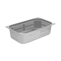 CHEF INOX ANTI-JAM PERF STEAM PAN 1/1 530x325x150mm 20lt (*52006-P*) = PACK OF 6 X EACHES