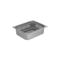 CHEF INOX GASTRONORM PAN PERFORATED 18/10 1/2 325x265x100mm (*GNP-12100*) = PACK OF 5 X EACHES